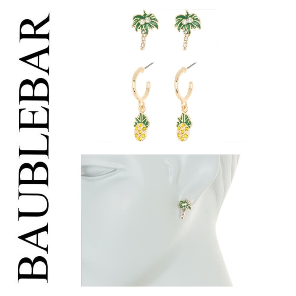 🐘 Set of two pairs of earrings